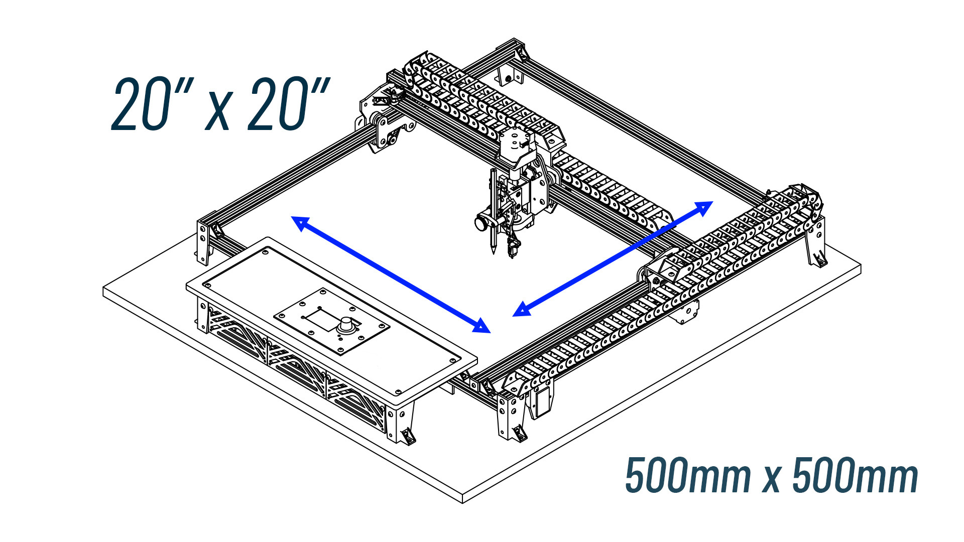Aria Art Plotter Dimensions